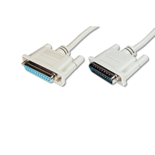 Assmann D-Sub 25-pin hosszabbító kábel 5m (AK-610201-050-E) kábel és adapter