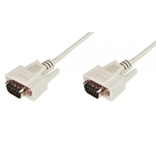 Assmann Datatransfer connection cable, D-Sub9 3m Beige AK-610107-030-E kábel és adapter