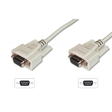 Assmann Datatransfer connection cable, D-Sub9 (AK-610106-050-E) kábel és adapter