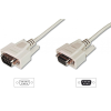 Assmann Datatransfer extension cable, D-Sub9 3m Beige