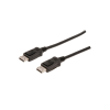 Assmann displayport connection cable, dp 5m black ak-340103-050-s