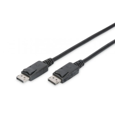 Assmann DisplayPort connection cable, DP 5m Black AK-340106-050-S kábel és adapter