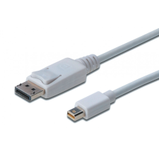 Assmann DisplayPort connection cable, mini DP - DP kábel és adapter
