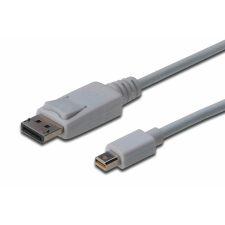 Assmann DISPLAYPORT CONNECTION CABLE. MINI DP - DP (AK-340102-030-W) kábel és adapter