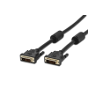 Assmann DVI connection cable, DVI-D (Dual Link) (24+1) 1m Black AK-320108-010-S