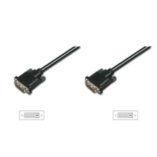 Assmann DVI-D Dual link összekötő kábel 2m (AK-320108-020-S) kábel és adapter