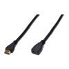  Assmann HDMI High Speed extension cable, type A 5m Black