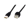  Assmann USB 2.0 extension cable, type A 5m Black