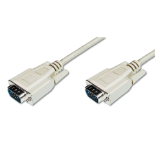 Assmann VGA Monitor connection cable, HD15 1,8m Beige kábel és adapter