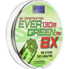 Asso PE8X EVERGREEN 130M 6,20KG horgászzsinór