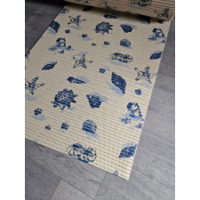 associatedweavers Csúszásmentes fürdőszobai futószőnyeg tekercs, kádkilépő, kagylós, 65cm széles lakástextília