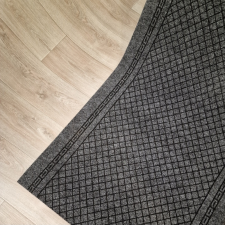 associatedweavers CUBE futószőnyeg, szürke, 100cm széles lakástextília