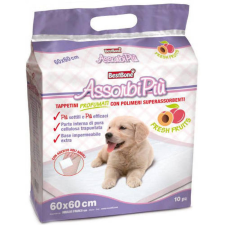 AssorbiPiu Hygiene Pad Nappy - Helyhez szoktató - kutyapelenka (gyümölcs illattal) 60x60cm (10db) kutyafelszerelés