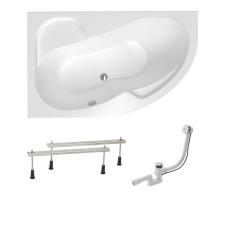  Asszimetrikus kád Laguna Fortuna Plus 170x100 cm akrilát bal SIKOFO1700LAN kád, zuhanykabin