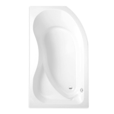 Asszimetrikus kád Roth Activa 150x90 cm akrilát bal 8410000 kád, zuhanykabin
