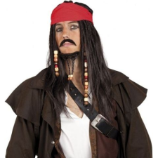 ASTER Szakállas És Bajuszos Felnőtt Paróka Fejfedővel (8712026863430) jelmez