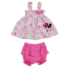 Asti 2 részes kislány nyári szett rövidnadrággal, tunikával Minnie egér mintával babaruha szett