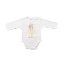 Asti Baba body, hosszú ujjú,Kislány mintával kombidressz, body