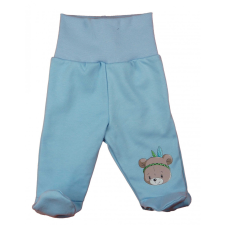 Asti Baba nadrág lábfejjel Macis mintával babanadrág