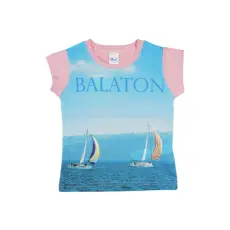 Asti Balaton rövid ujjú lányka póló (méret: 92-158)
