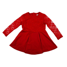 Asti Csipke betétes hosszú ujjú lányka ruha