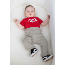 Asti Dorko DRK mintával nyomott rövid ujjú baba body kombidressz, body