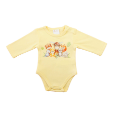 Asti Hosszú ujjú baba body - Állatos mintával kombidressz, body