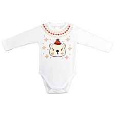 Asti Hosszú ujjú baba body karácsonyi jegesmedve mintával kombidressz, body