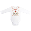 Asti Hosszú ujjú baba body karácsonyi jegesmedve mintával
