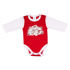 Asti Hosszú ujjú baba body karácsonyi mintával kombidressz, body