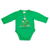 Asti Hosszú ujjú baba body karácsonyi mintával