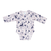 Asti Hosszú ujjú baba body karácsonyi mintával