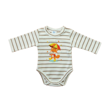 Asti Hosszú ujjú baba body - Rókás mintával kombidressz, body
