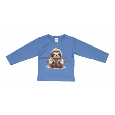 Asti Hosszú ujjú fiú póló Lajhár mintával gyerek póló