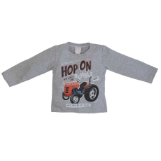Asti Hosszú ujjú fiú póló traktoros mintával