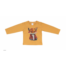 Asti Hosszú ujjú fiú póló vagány róka mintával gyerek atléta, trikó