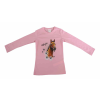 Asti Hosszú ujjú kislány póló cuki Lovas mintával