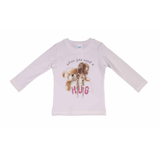 Asti Hosszú ujjú kislány póló cuki Macis mintával gyerek atléta, trikó