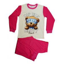 Asti Hosszú ujjú lányka pizsama Macis mintával gyerek hálóing, pizsama