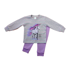 Asti Hosszú ujjú lányka pizsama - Unikornis mintával gyerek hálóing, pizsama