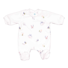 Asti Hosszú ujjú plüss baba rugdalozó jegesmedvés mintával rugdalózó