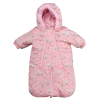 Asti Mintás vízlepergetős, kapucnis bélelt bébizsák, overál