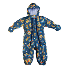 Asti Mintás vízlepergetős, kapucnis bélelt overál kesztyűvel babakabát, overál, bundazsák