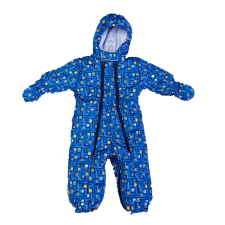 Asti Mintás vízlepergetős, kapucnis bélelt overál kesztyűvel babakabát, overál, bundazsák