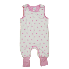 Asti Mintás wellsoft ujjatlan baba overál babakabát, overál, bundazsák