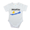Asti Rövid ujjú baba body Balaton mintával