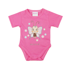 Asti Rövid ujjú baba body cuki Pillangó mintával kombidressz, body