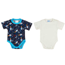 Asti Rövid ujjú baba body szett kombidressz, body