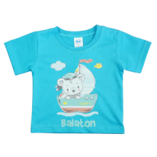 Asti Rövid ujjú Balatonos hajós maci póló gyerek póló