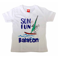 Asti Rövid ujjú Balatonos póló Vitorlás gyerek póló